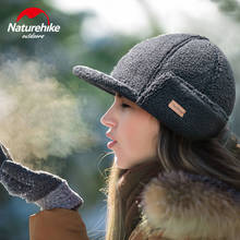 Naturehike-gorro de lana transpirable para hombre y mujer, sombrero cálido de piel de cordero para escalada al aire libre, a prueba de viento y frío, para Otoño e Invierno 2024 - compra barato