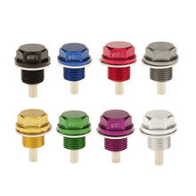 Hot sale M16 x 1.5 Magnetic Oil Plug Nut JDM For HondaOil Sump Nut Drain Oil Plug Screw Oil Drain Magnetic 2024 - buy cheap