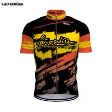 SPTGRVO LairschDan 2020 Pro Cycling Clothing Men Short Sleeve Mallot Ciclismo Hombre Mtb Road Bike Shirt Racing Bicycle Jersey 2024 - buy cheap
