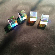 Prisma de cubo colorido 6 lados luz brilhante combinação viga de prisma divisão ótica experimento foto js22 2024 - compre barato