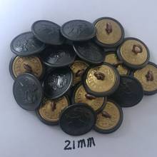 12 PCS WWII WW2 GERMAN MILITARY UNIFORM TUNIC FELDBLUSE THE LION BUTTON BUTTONS 21MM 2024 - buy cheap