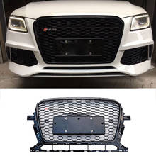 Modified For Q5 Front Grill For Q5 SQ5 2013 2014 2015 2016 2017 Front Bumper Grille Grills For Trims Front Racing Grill Mesh 2024 - buy cheap