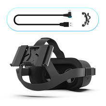 Powerbank Fixing Back Clip Bracket Stand Mount Battery Holder with/without USB Cable for Oculus Quest 1 VR Headset Accessories 2024 - buy cheap