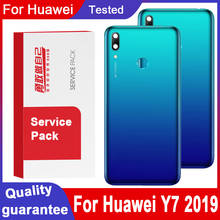 Высококачественный сменный задний корпус для Huawei Y7 2019, задняя крышка, аккумулятор для Huawei Y7 Prime 2019, задняя крышка 2024 - купить недорого