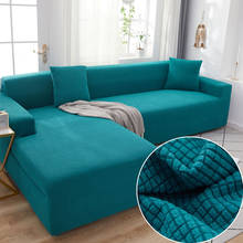 Plush L Shaped Sofa Cover for Living Room Elastic Furniture Couch Slipcover Chaise Longue Corner Sofa Cover Stretch 2024 - buy cheap