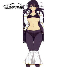 JumpTime-pegatina para coche de 13x4cm, calcomanía Sexy para chica Senran Kagura Ikaruga, Anime, accesorios impermeables 2024 - compra barato