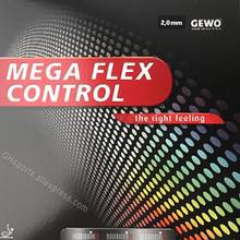 GEWO Mega Flex Control Table Tennis Rubber (Made in Germany) Pips-In Original GEWO MEGA FLEX CONTROL 2.0 Ping Pong Rubber 2024 - buy cheap