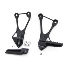 Foot Peg for Kawasaki ZX6R 2005 2006 2007 2008 Black Rear Passenger Bracket Aftermarket Free Shipping Motorcycle Parts 2024 - buy cheap