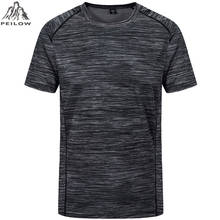 Camiseta de talla grande para hombre, camisa de manga corta con absorción de humedad, atlética, de L-8XL, de verano, 5XL, 6XL, 7XL 2024 - compra barato
