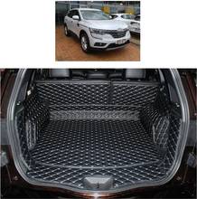 for renault koleos Samsung QM6 car trunk mat 2016 2017 2018 2019 2020 cargo liner luggage rug carpet accessories 2024 - buy cheap