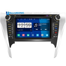 Radio Multimedia con GPS para coche, Radio con Android 4.4.4, DVD, navegador, para Toyota Camry 2012, 2013, 2014, 2015 2024 - compra barato