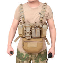 Military Army Tactical Vest Airsoft Combat Chest Rig Molle Magazine Pouches Carrier Outdoor Hunting Vest Paintball Equipment 2024 - buy cheap