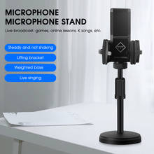 Micrófono de escritorio para cantar, grabación, transmisión en vivo, profesional, con soporte para PC, volumen de salida, ML800 2024 - compra barato
