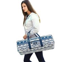 Printed Yoga Mat Bag Canvas Waterproof Multi-function Storage Bag Outdoor Sports Portable Pilates Fitness Dance Yoga Backpack 2024 - buy cheap