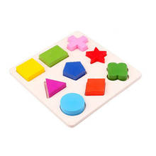 Wooden Math Toys Puzzle Baby Kids Learning Toy Preschool  Early Childhood Education Montessori Game For Toddlers Children 2024 - buy cheap