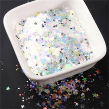 10g/Bag AB Glitter Mermaid Flakes Sequins Mixed Star Heart Flowers Shape Paillettes 3D Nail Art Polish Lentejuelas Accessories 2024 - buy cheap