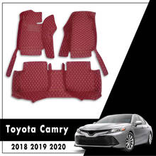 Alfombrillas personalizadas para coche Toyota Camry 8th XV70, 2018, 2019, 2020, almohadillas para pies, accesorios de Interior, alfombras de coche 2024 - compra barato