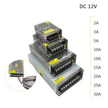 DC 12V LED strip driver Power Adapter 1A 2A 3A 5A 10A 15A 20A Switch Power Supply AC110V-220V 24V Transformer Power 60W 78W 120W 2024 - buy cheap