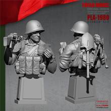 Yufan-modelo 1/18 de soldado de resina, busto de pistolero, kits de bricolaje, YFWW-2020 autoensamblado 2024 - compra barato