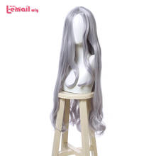 L-email wig MHA Eri Cosplay Wigs Grey Blue Long Wave Cosplay Wig Heat Resistant Synthetic Hair Halloween 2024 - buy cheap