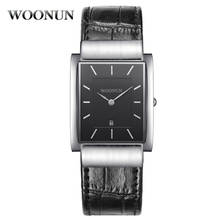 Simple Watches Men Ultra Thin Mens Watches Fashion Rectangle Watches Men Mens Watches Quartz reloj hombre relogio masculino 2024 - buy cheap