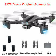 Peças originais de drone s173, quadcóptero com bateria de 3.7v e 1600mah, hélice, braço do drone, s173, peças de reposição 2024 - compre barato