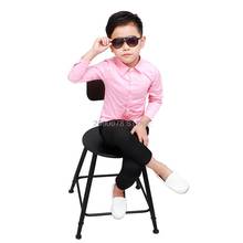 Shirts For Boys Brand Spring Autumn Kids Cotton Casual Shirts Children Blouse Clothing Boys Teenage Sports School Uniform Shirts 2024 - buy cheap