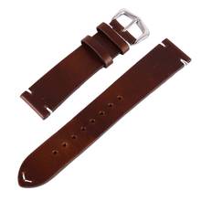 Watch Bracelet Belt Black Watchbands Genuine leather Strap Watch Band 18mm 20mm 22mm Watches Accessories 2024 - buy cheap