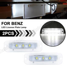 2Pc For Mercedes-Benz W463 G500 G55 AMG G550 LED Number License Plate Lights Number Plate Holder Lamp Error Free OEM:A4638200356 2024 - buy cheap