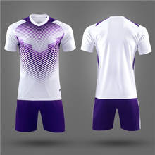 Kits de camisetas de fútbol para niños, conjuntos de uniformes de fútbol en blanco, chándal transpirable para equipo, traje de entrenamiento para niños, 2019 2024 - compra barato