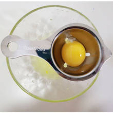 CoekMoed Stainless Steel Egg Separator Food Grade Egg Yolk White Filter Divider Egg Sieve Kitchen Gadget Cooking Baking Tools 2024 - buy cheap