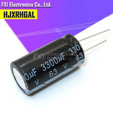 5PCS 63V3300UF 3300UF63V 18X35 63v 3300uf 18*35 Electro Electrolytic capacitor 2024 - buy cheap