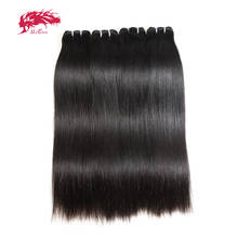 Addbeauty-aplique de cabelo humano brasileiro, mechas de cabelo virgem, ondulado duplo, para mulheres, cor natural 2024 - compre barato