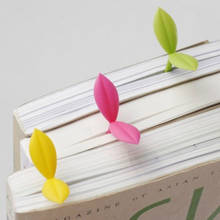 Sprout Little Bookmarks Silicone Grass Buds Bookmark Creative Student Gifts Cute Bookmark Reading Gift Stationery For Children 2024 - buy cheap