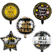 Balões infláveis para festa, 2022 cm, material inflável, para decoração de ano novo, feliz ano novo, 2021 2024 - compre barato