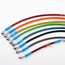 High quality 400 To 2200mm Motorcycle Hydraulic Reinforced Brake Clutch Oil Hose Line Pipe Fit ATV Dirt Pit Racing Bike MX 2024 - buy cheap