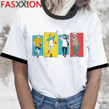 Camiseta masculina julongsu kaisen, roupas harajuku harajuku kawaii, camiseta branca, tumblr grunge, roupas ulzzang 2024 - compre barato