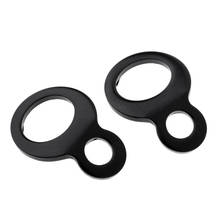 2 Pack of Tie-down Strap O-rings Tie Downs Anchors for Trunk Warehouses Downs Cargo Trailer Stainless Heavy Duty (Black) 2024 - buy cheap