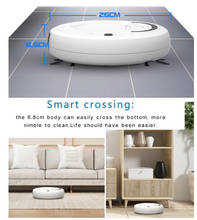 Hot Sale 1800 Pa Multifunctional robot vacuum cleaner, 3-In-1 Auto Rechargeable Smart Dry Wet Sweeping Robot Vacuum Cleaner 2024 - buy cheap