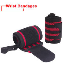 1pcs Elastic Wrist Support Weightlifting Wraps Brace Wrist Bandages Fitness Gym Sport Breathable Wristband Protector Straps 2024 - buy cheap