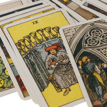 1Box Mini Tell Story Card Games Magical Smith Tarot Cards Deck Edition Mysterious Tarot Board Game 78 Card  2024 - buy cheap
