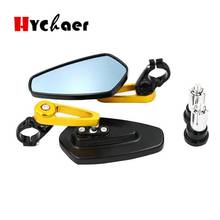 1 Pair 22mm Universa Moto Motorcycle Motorbike Scooters 7/8 Aluminum Side Rear View Mirror Motorcycle Bar End Rearview Mirror 2024 - buy cheap