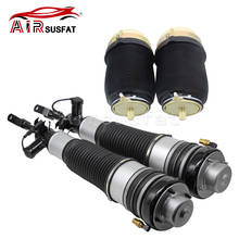 Front Air Suspension Shock Absorber + Rear Air Balloon Spring Bag For Audi A6 S6 C6 4F 2005-2011 4F0616039N 4F0616040N 4F0616001 2024 - buy cheap