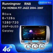 Radio con GPS para coche, reproductor Multimedia con Android 10,1, 9 pulgadas, 4G, LTE, para HONDA JAZZ City 2002-2004 2005 2006 2007 2024 - compra barato