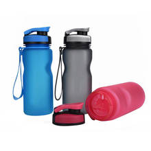 Free Shipping 600ml Portable Leak-proof Water Bottle High Quality Tour Outdoor Bicycle Sports Drinking Plastic Water Bottles 2024 - buy cheap