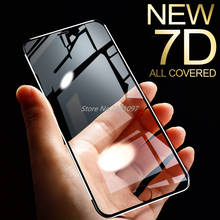7D закаленное стекло из алюминиевого сплава для IPhone 11 Pro Max 9H Защита экрана для IPhone XR X XS MAX 6 6S 7 8 Plus защитное стекло 2024 - купить недорого