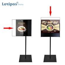 Floor Poster Stand Pop Door Menu Display Stand Vertical Shopping Mall Promotional Billboard Advertising Instructions Sign Stand 2024 - buy cheap