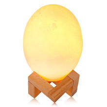 3D Printing Dinosaur Egg Light Patting Night Lamp PLA 3 Colors For Bedroom Home Decoration Gift Table Desk Night Light 2024 - buy cheap