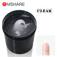 MSHARE Clear Poly Acrylic Gel Hard Thick For Nail Extension Pink Nude White 1kg 1000g 2024 - buy cheap
