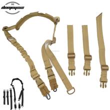 2 In 1 Tactical Gun Sling One Two Point Bungee Rifle Strap System Hunting Adjustable Nylon Single Point Rifle Strap 2024 - buy cheap